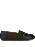 Geox buckle-detail loafers - Black