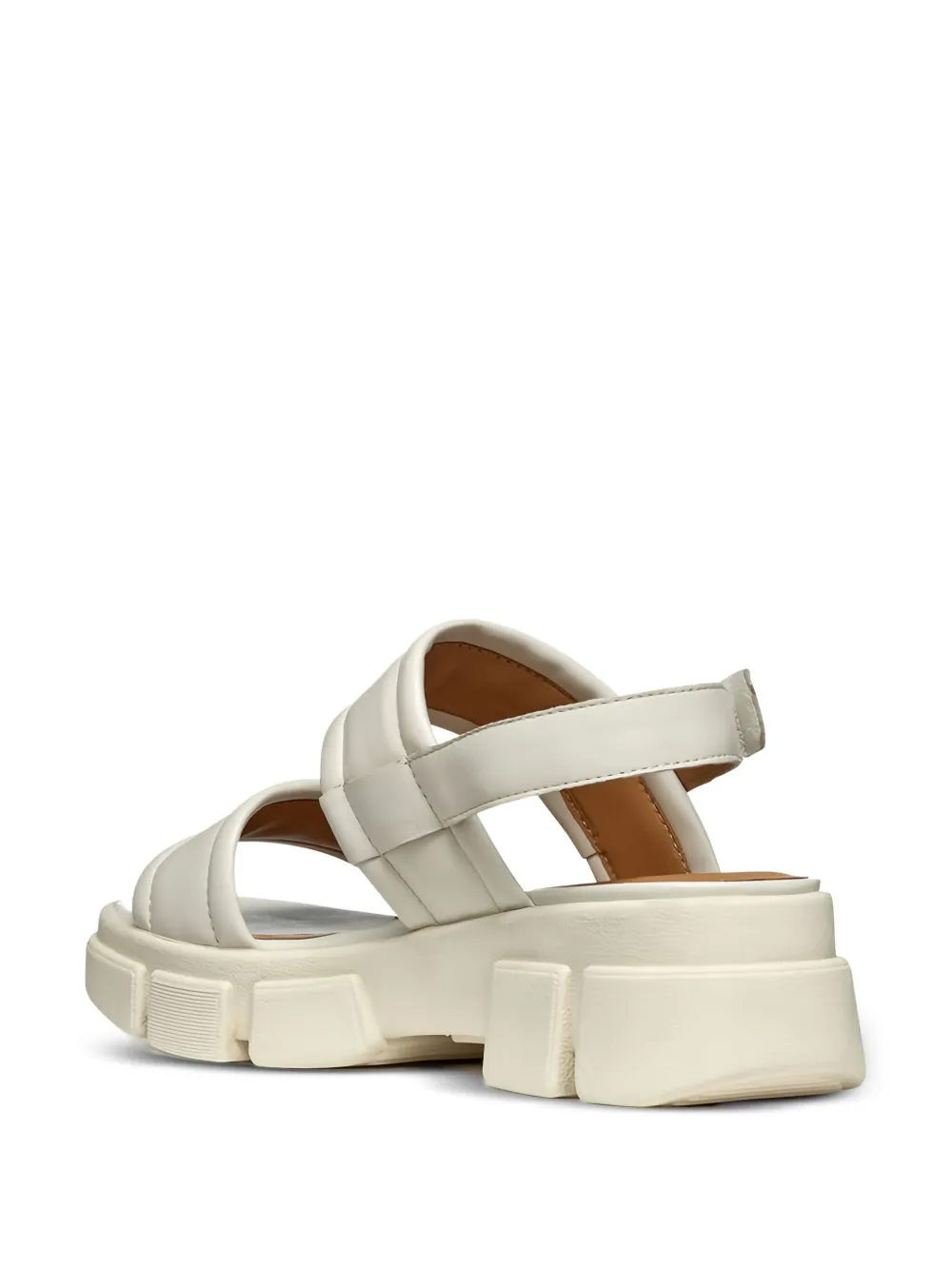 Geox Lisbona double-strap sandals White