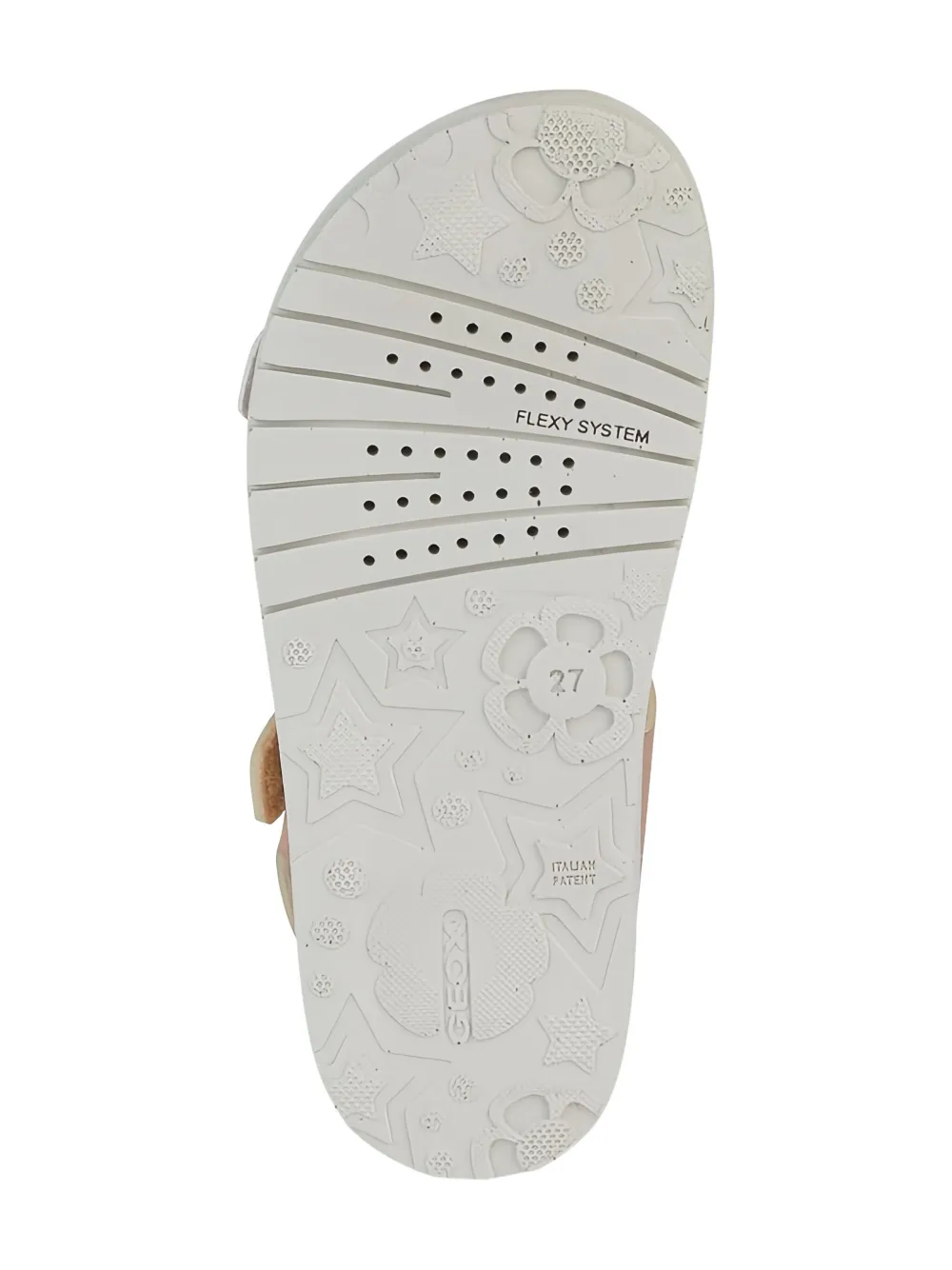 Geox Costarei Sandals In Gold