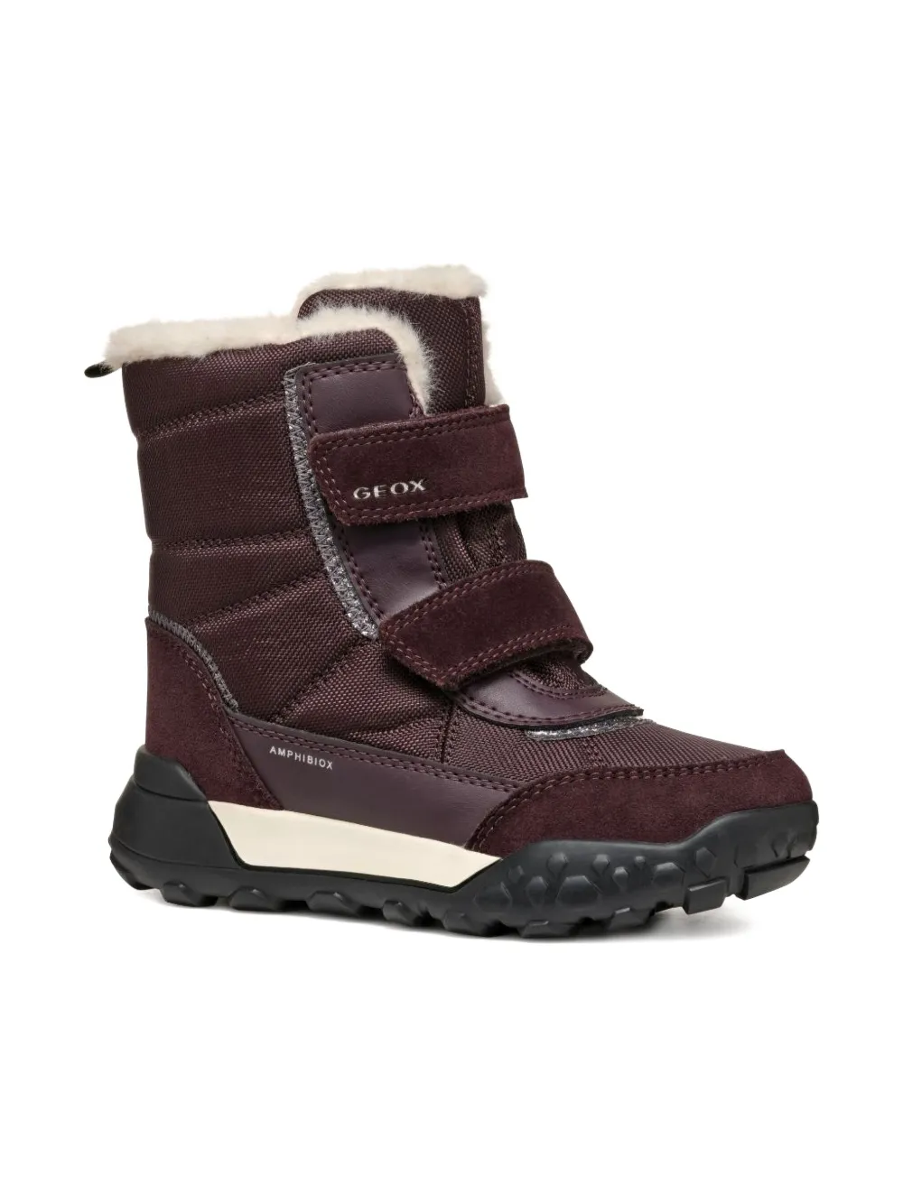 Geox Kids Trekkyup boots Purple