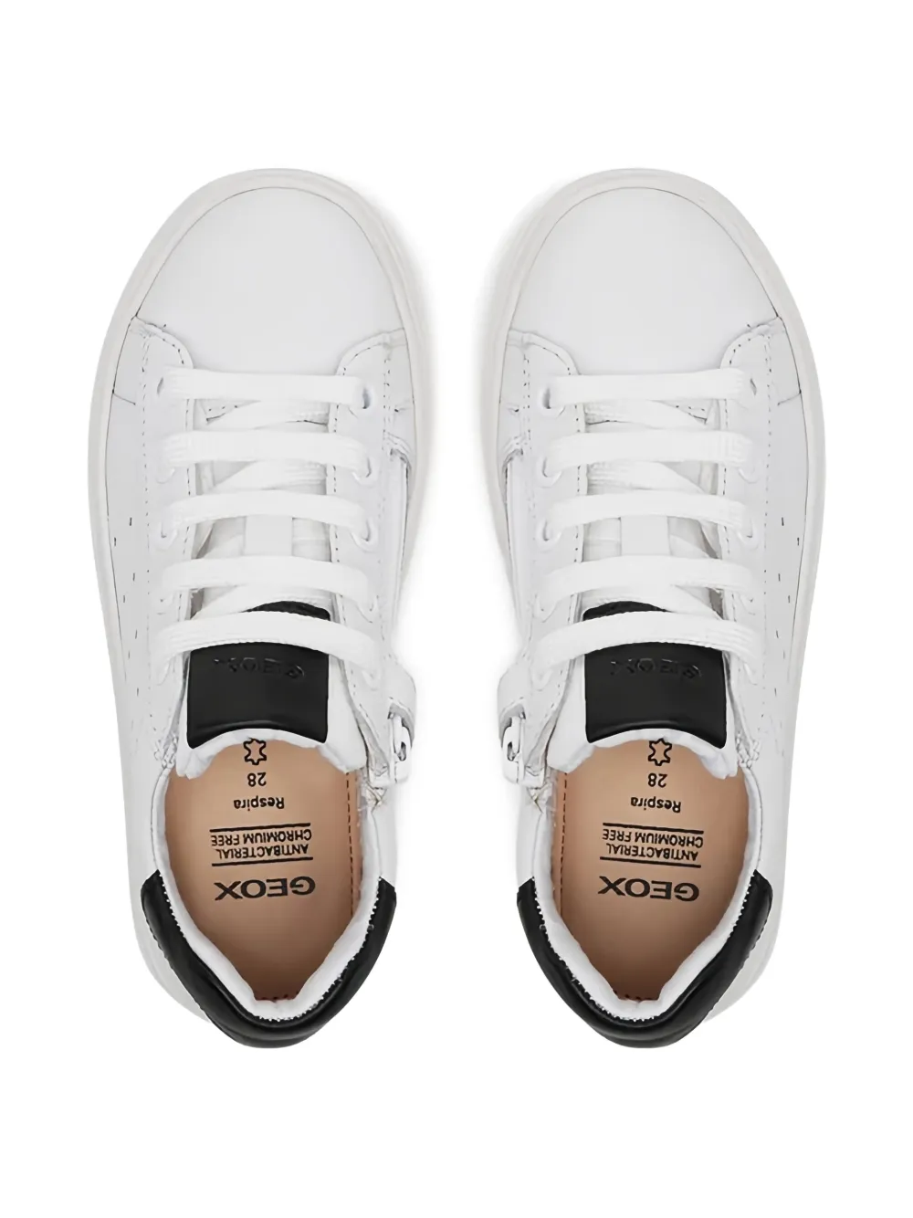 Geox Kids Nashik sneakers Wit