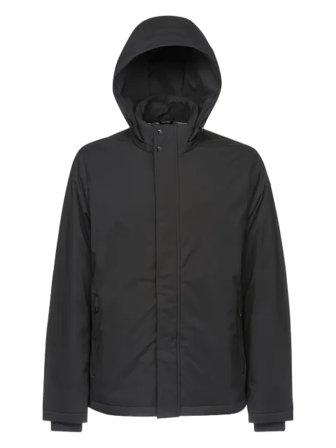 Geox Aurelio hooded zip-fastening jacket