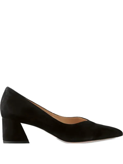 Hogl 50mm Kim block-heel pointed pumps
