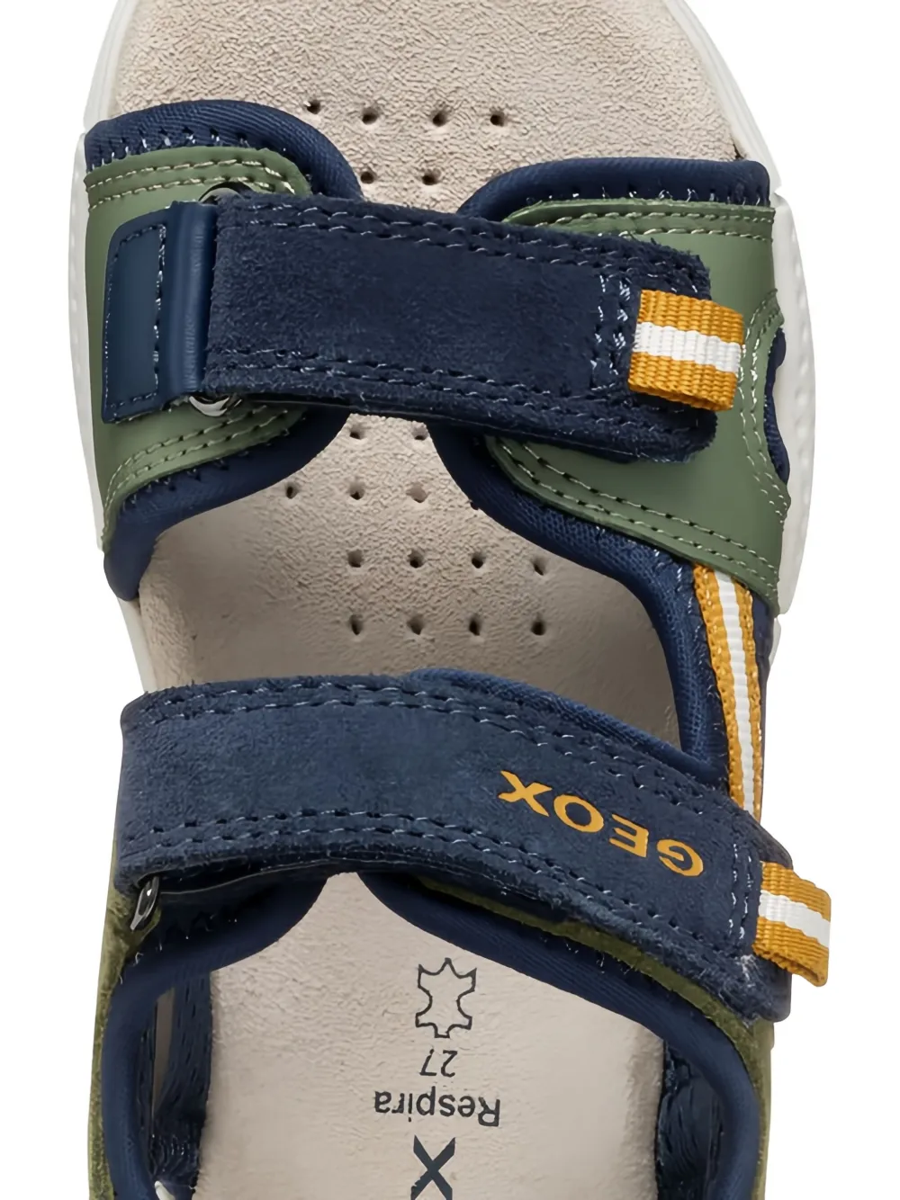 Geox Kids Alben sandalen Blauw