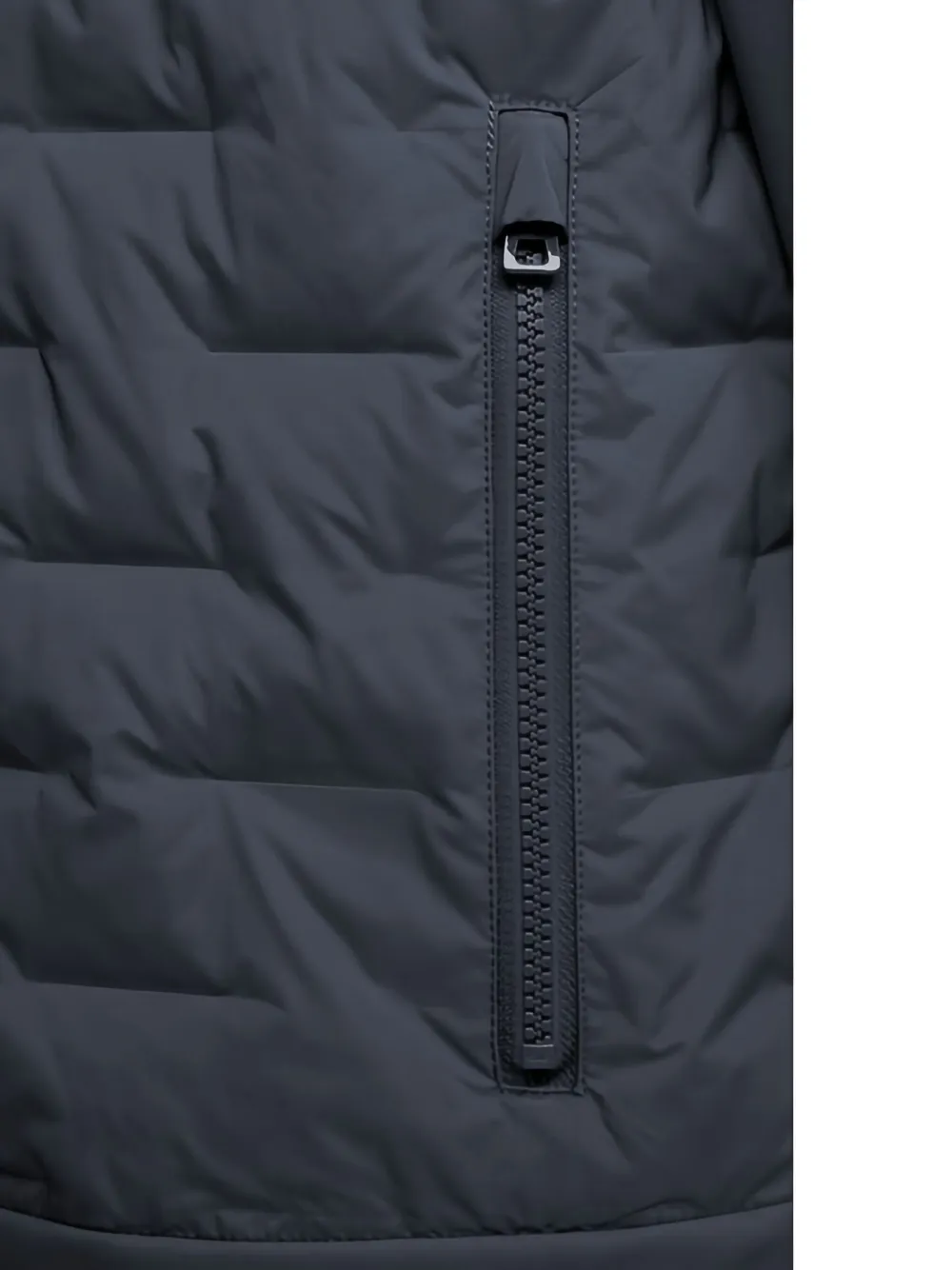 Geox Sapienza gewatteerd jack met hoge hals Blauw