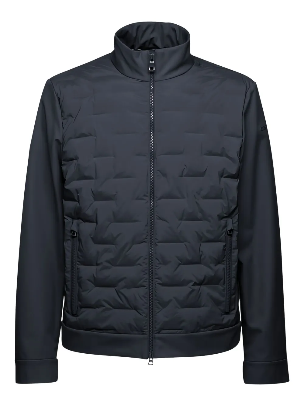 Geox Sapienza quilted high-neck jacket - Blu