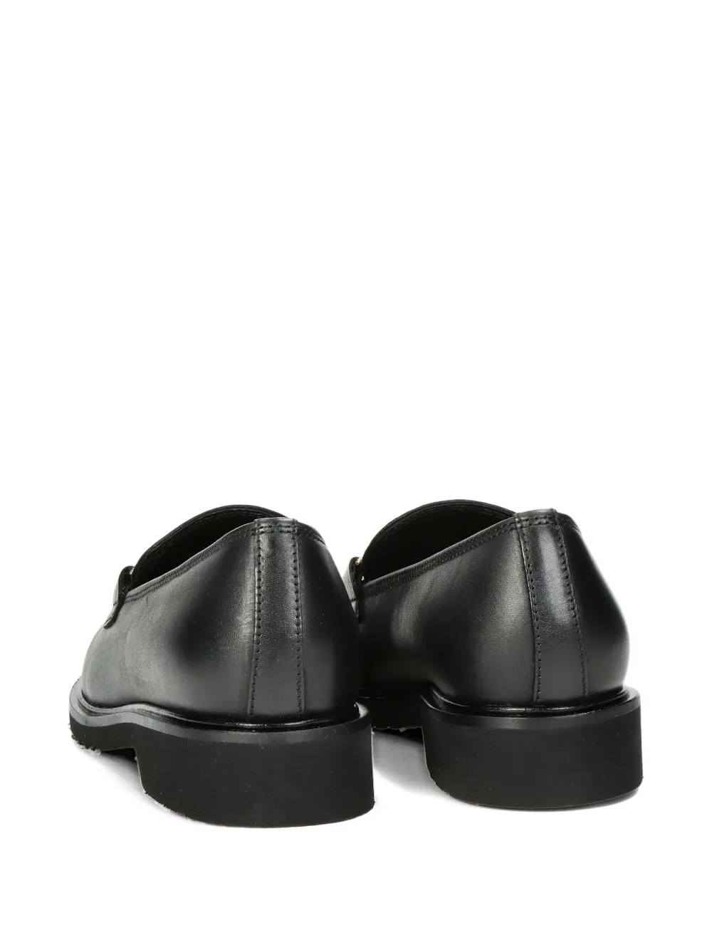 GABOR leather loafers Black