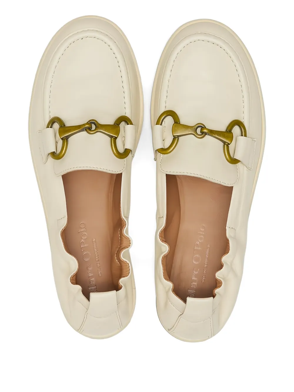 Marc O'Polo Alva chain link-detail loafers Neutrals