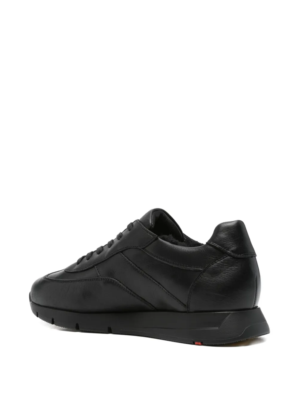 Lloyd Allary leather lace-up sneakers Black
