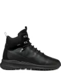 Geox lace-up leather boots - Black