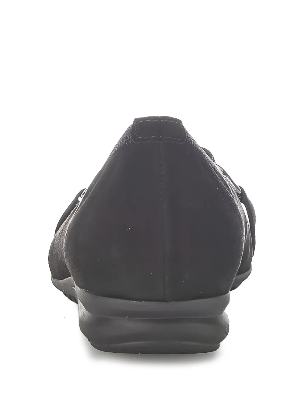 GABOR chain-link ballet flats Black