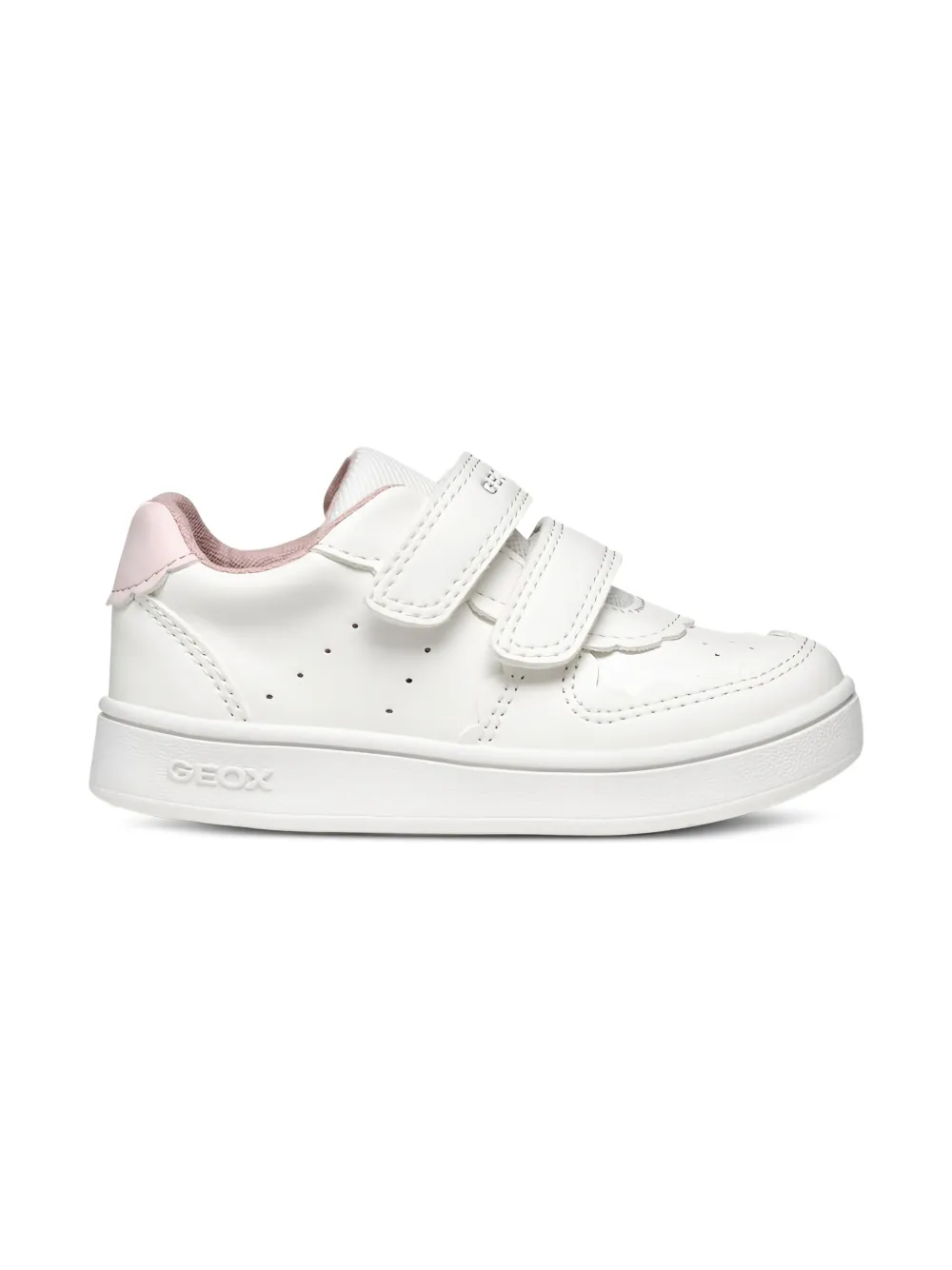 Geox Kids Eclyper double-strap sneakers White