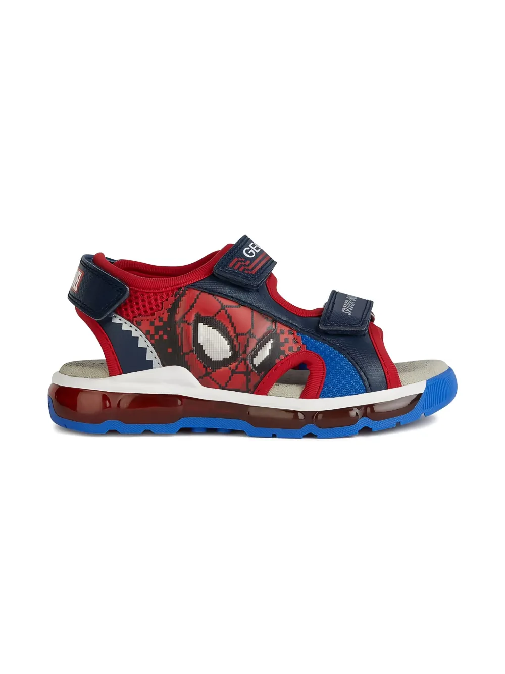 Geox Kids Spider Android sandalen met open neus Blauw