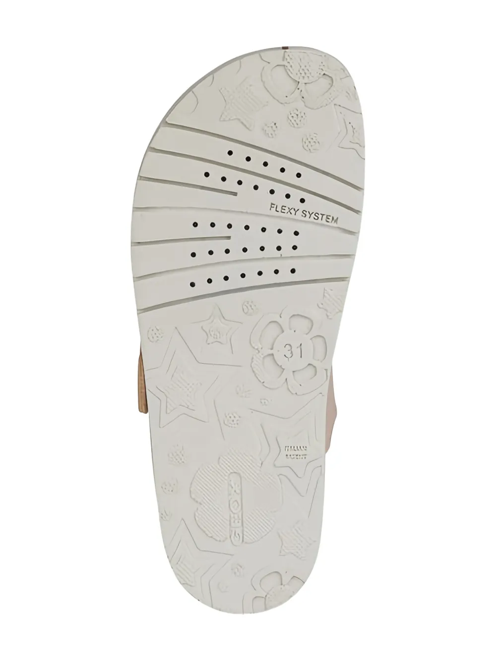 Geox Kids Costarei buckle-embellished sandals Pink