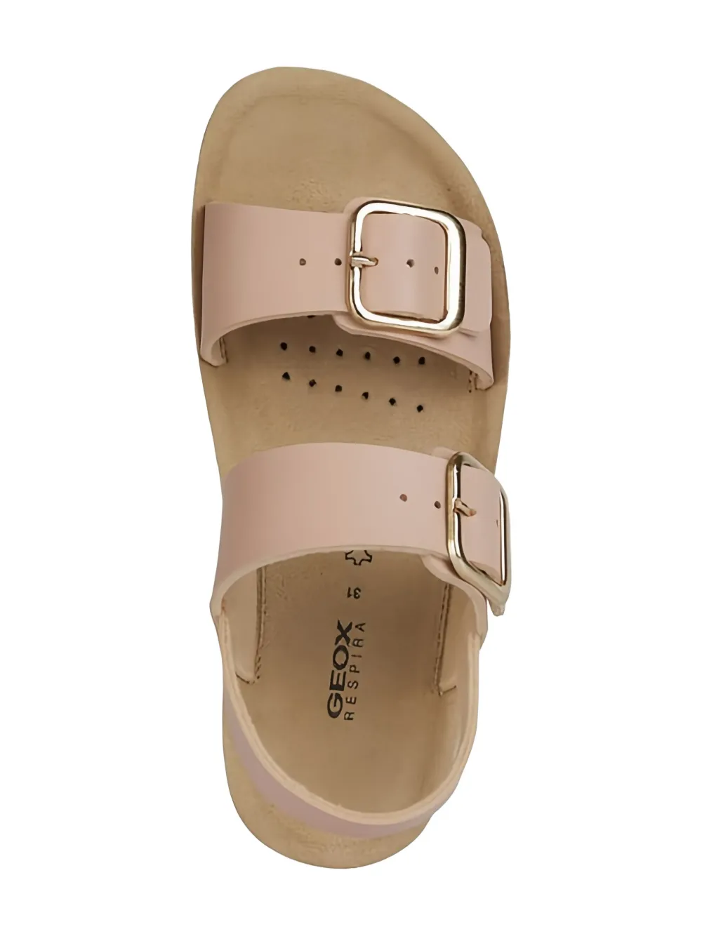 Geox Kids Costarei buckle-embellished sandals Pink
