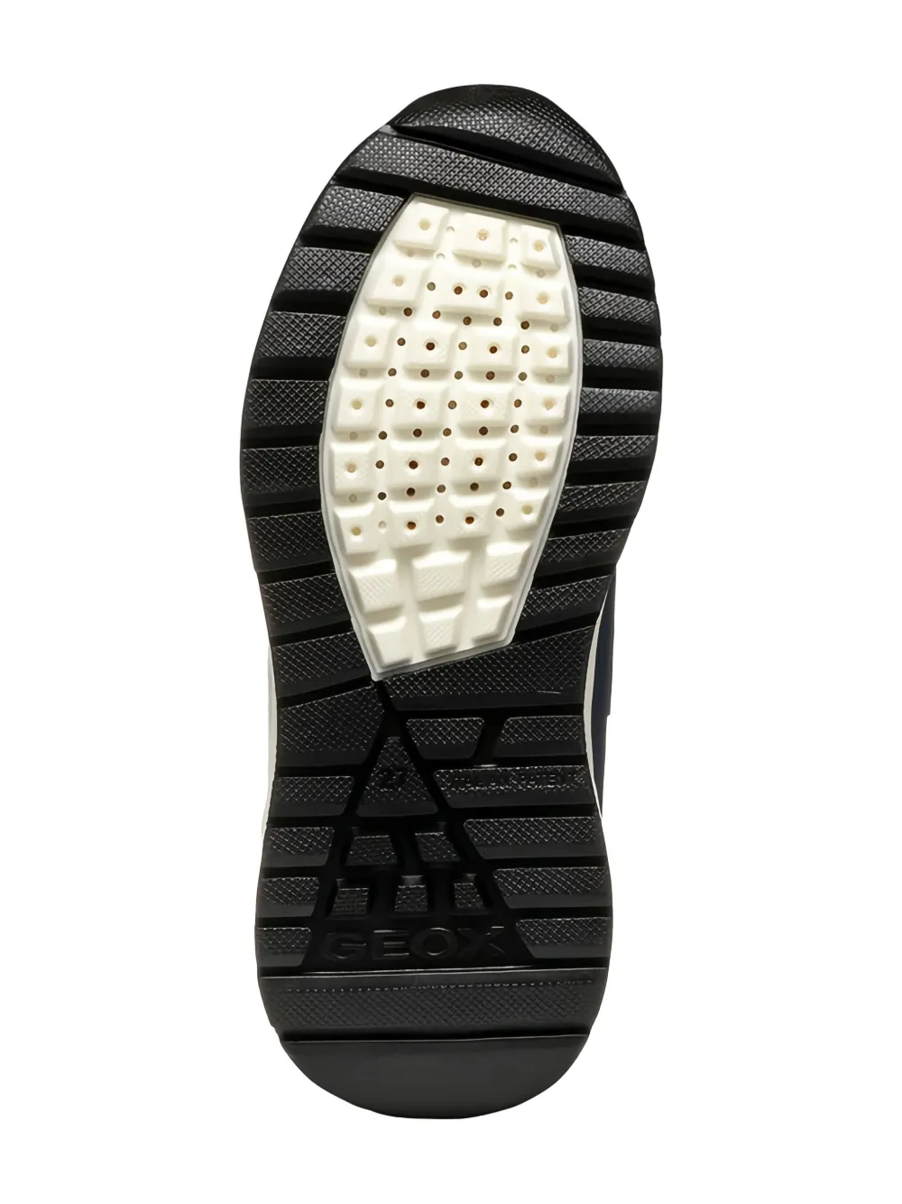 Geox Kids Briezee sneakers met mesh vlak Blauw