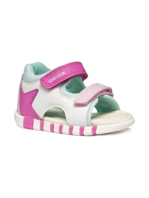 Geox Kids Iupidoo star detail open-toe sandals
