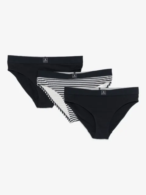Marc O'Polo logo-waistband briefs (pack of three)