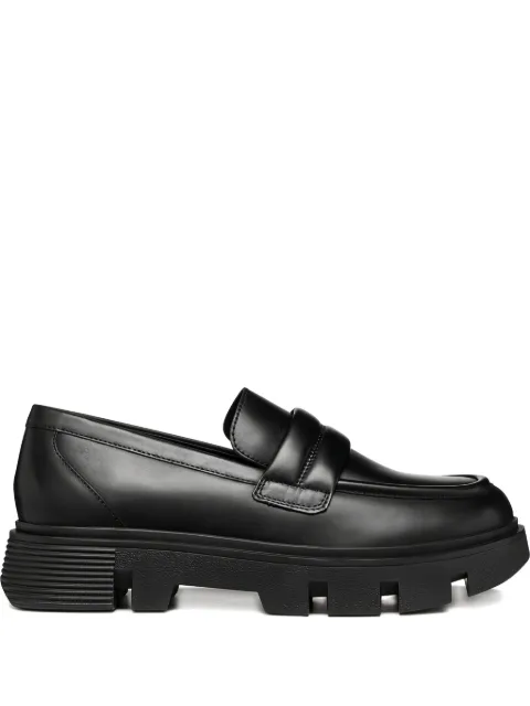 Geox Hilde penny-strap platform loafers