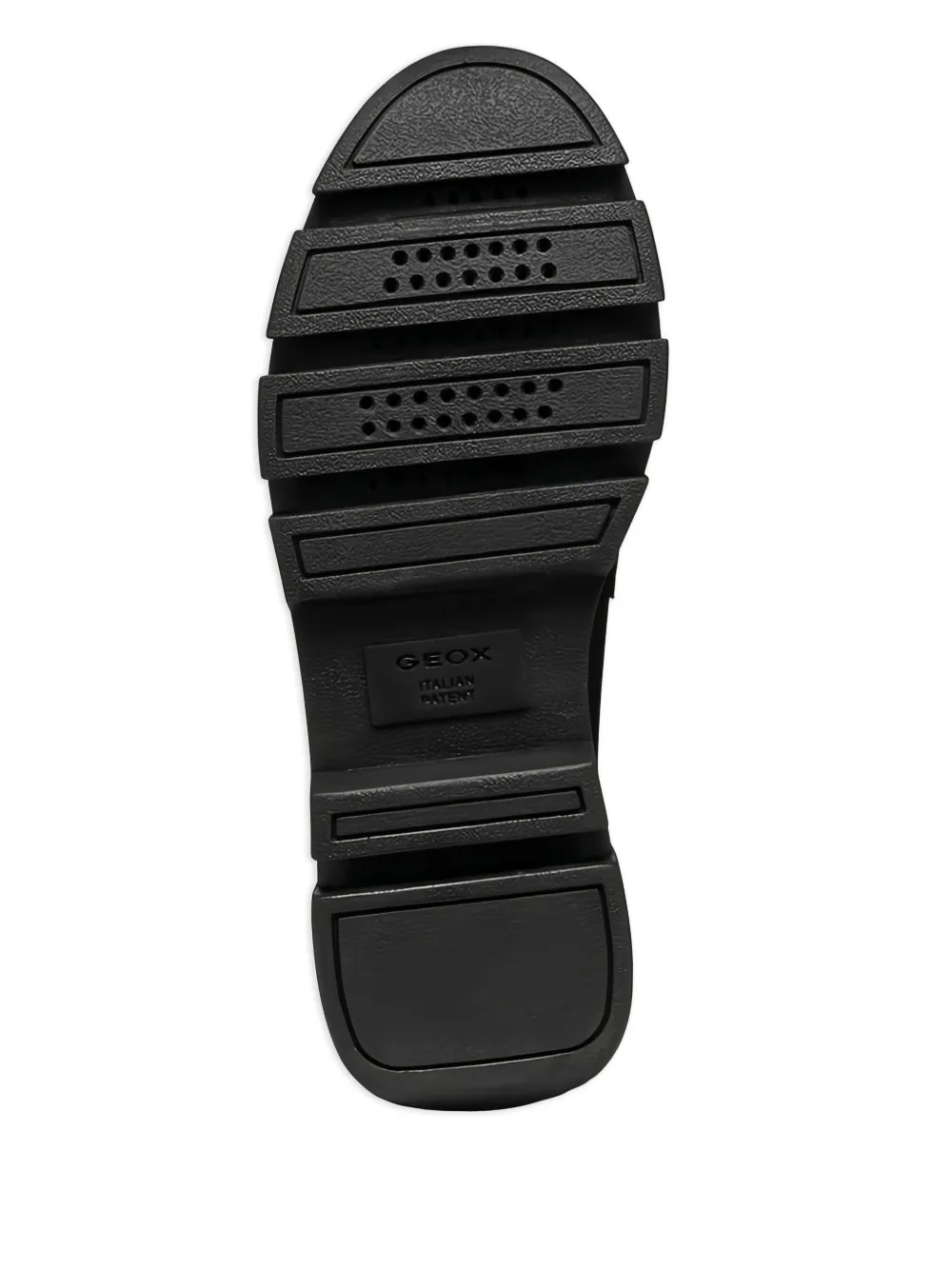 Geox Hilde penny-strap platform loafers Black