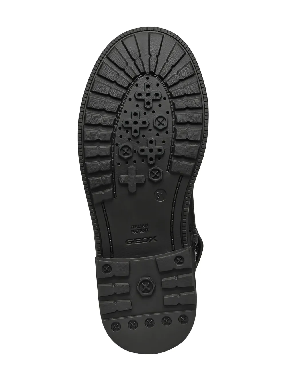 Geox Eclair Girl Black/multicolor In Black