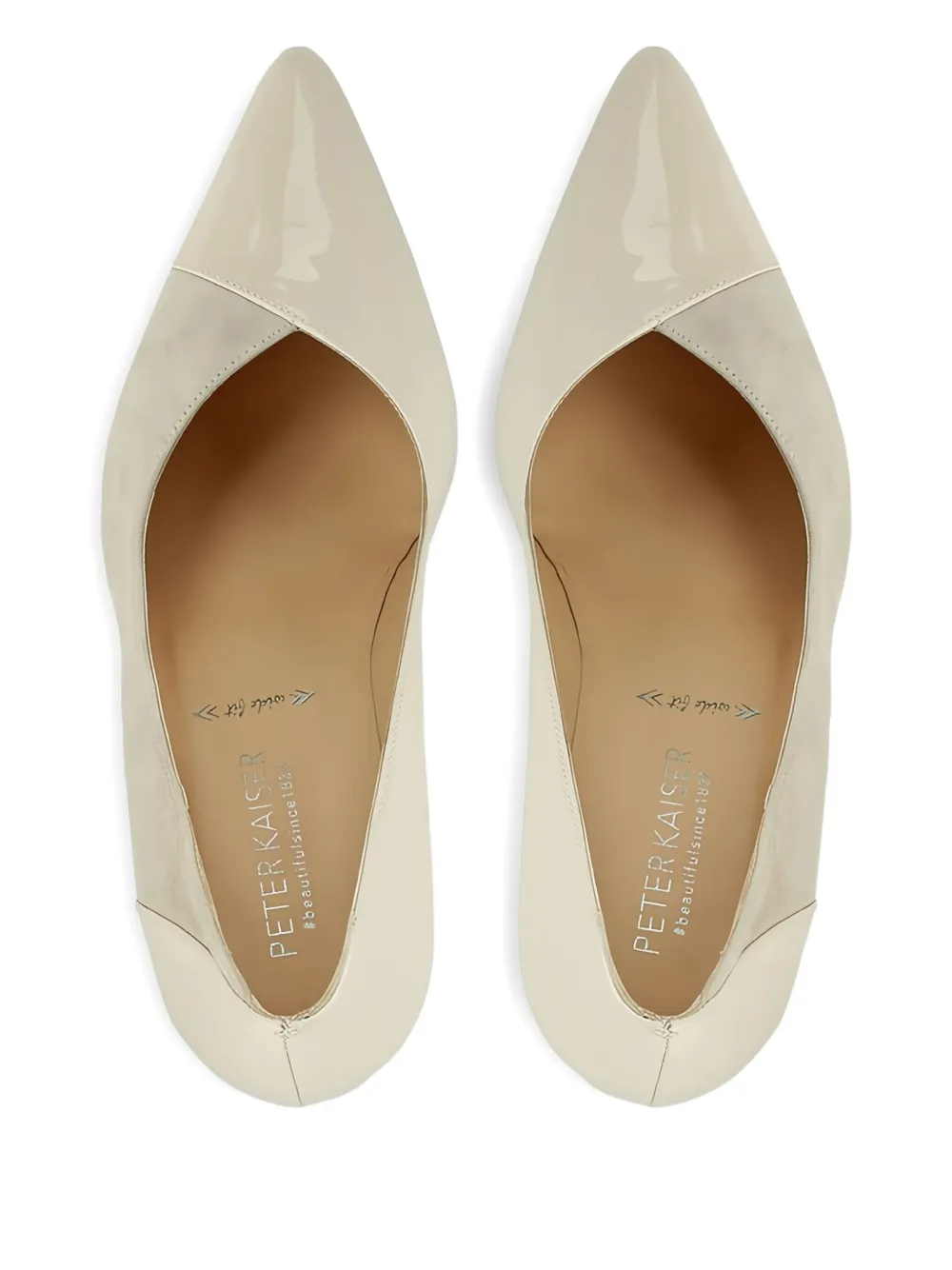PETER KAISER Aloisa heeled pumps Neutrals