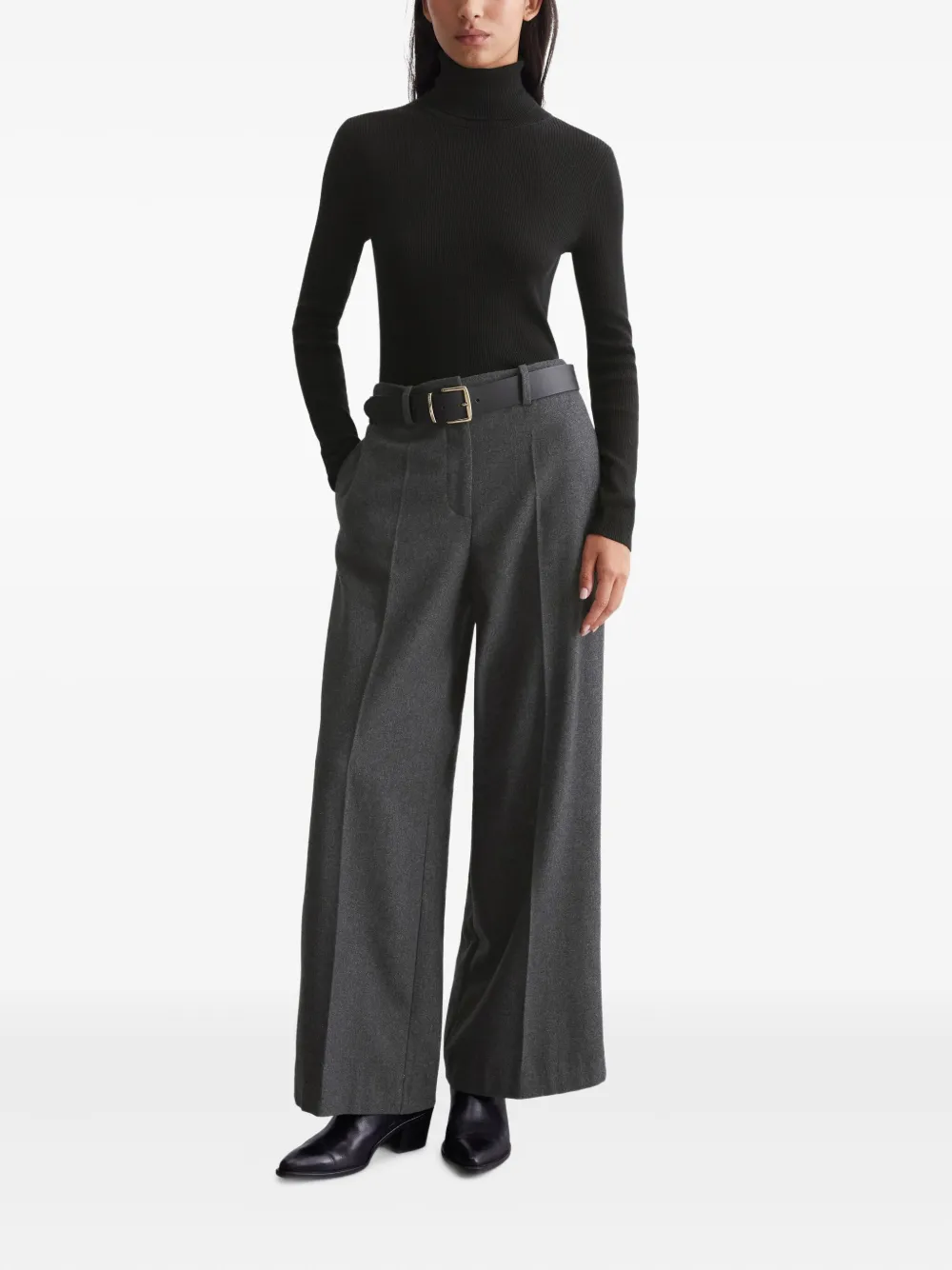 Marc O'Polo turtleneck ribbed top | Vests & Tank Tops | Image 2