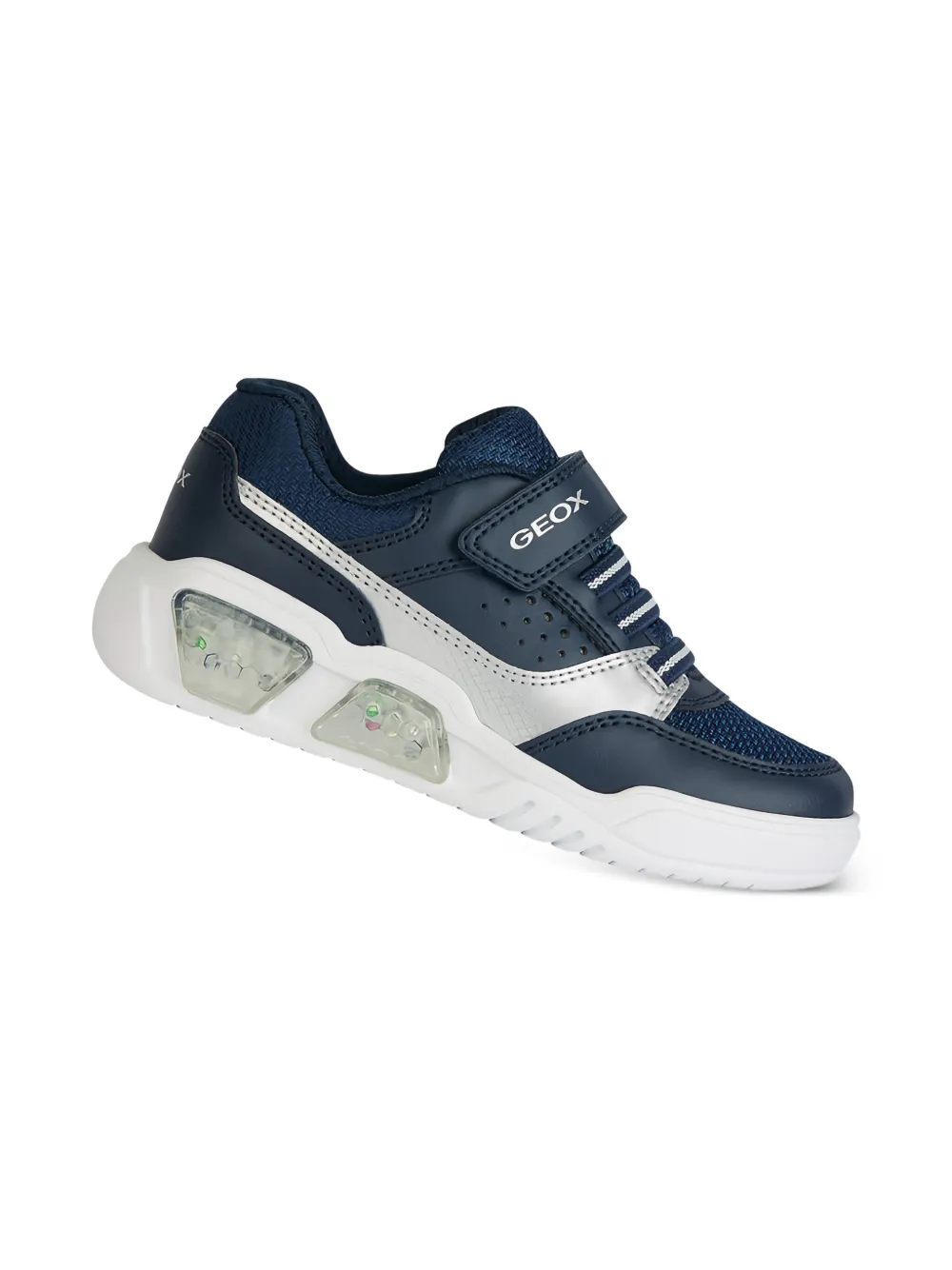 Geox Kids Illuminus light-up sneakers Blue