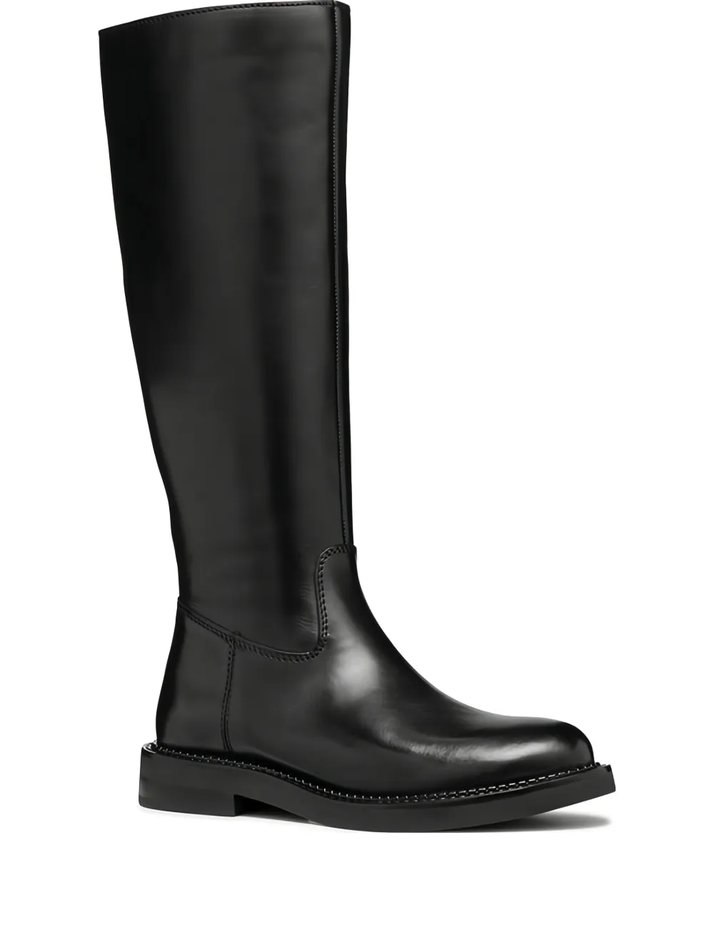 Geox Serilda calf leather boots | Black | Image 1