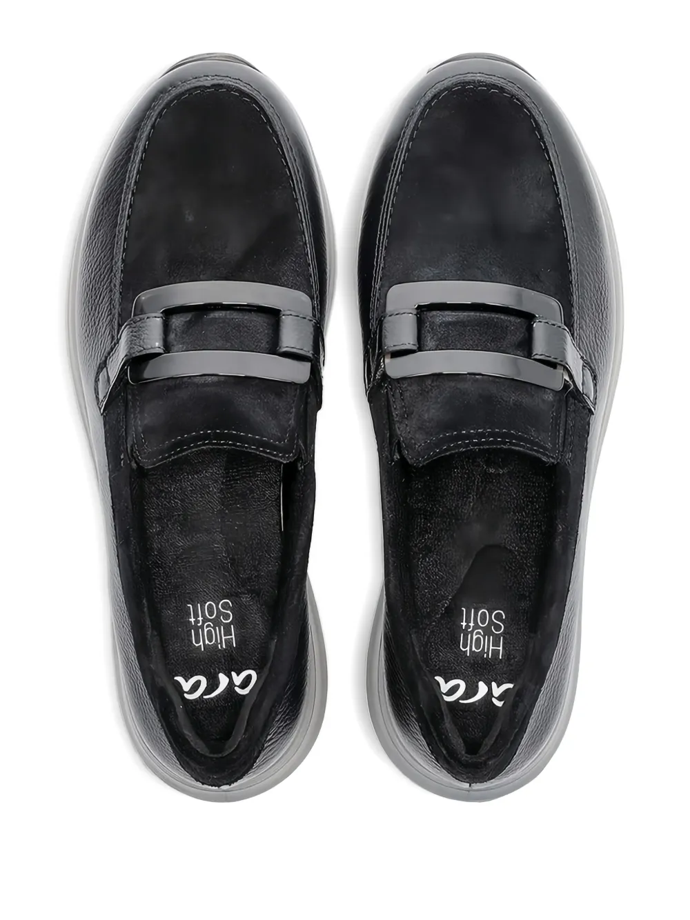 ARA Osaka loafers Black