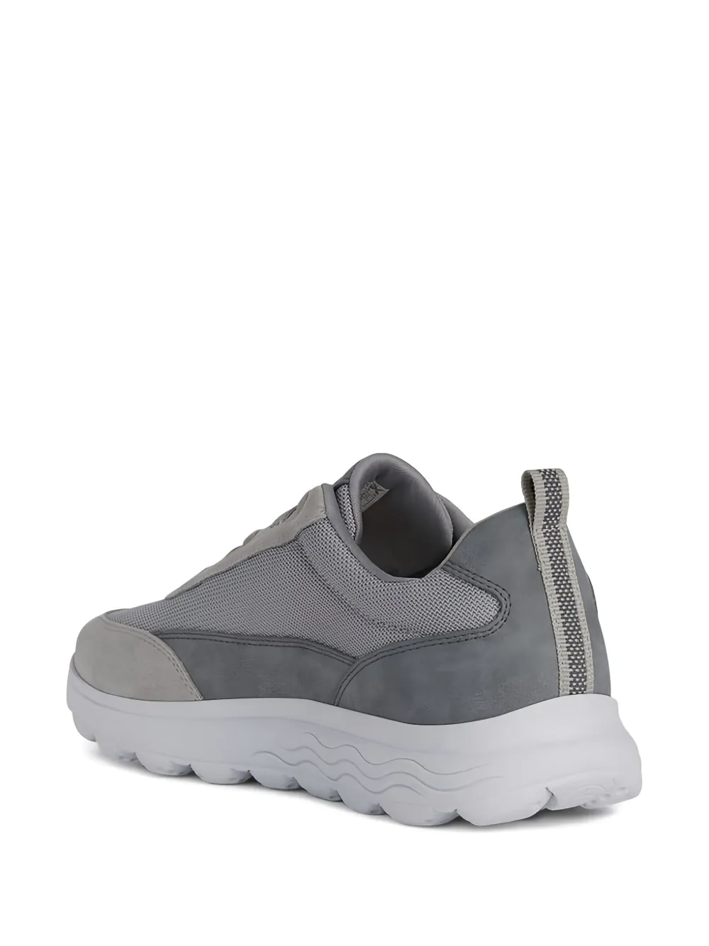 Geox Spherica mesh suede trainers Grey