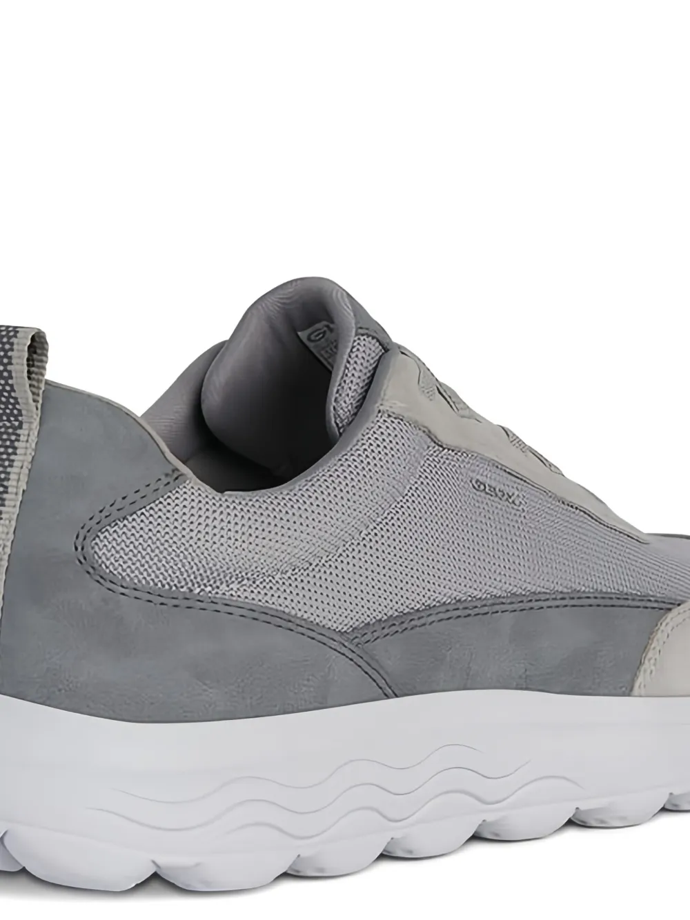 Geox Spherica mesh suede trainers Grey