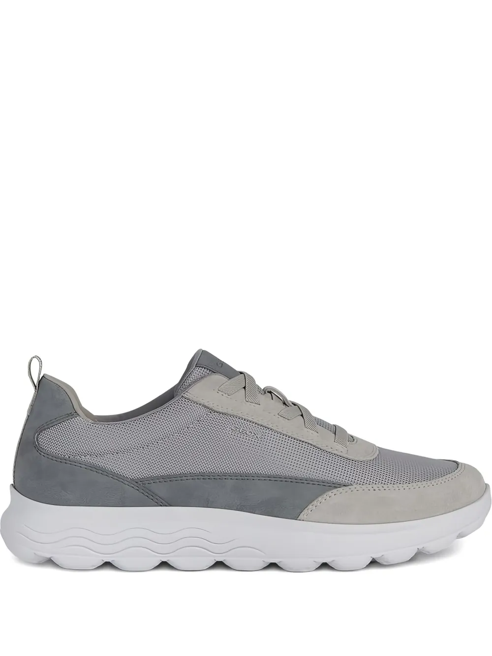 Geox Spherica mesh suede trainers Grey