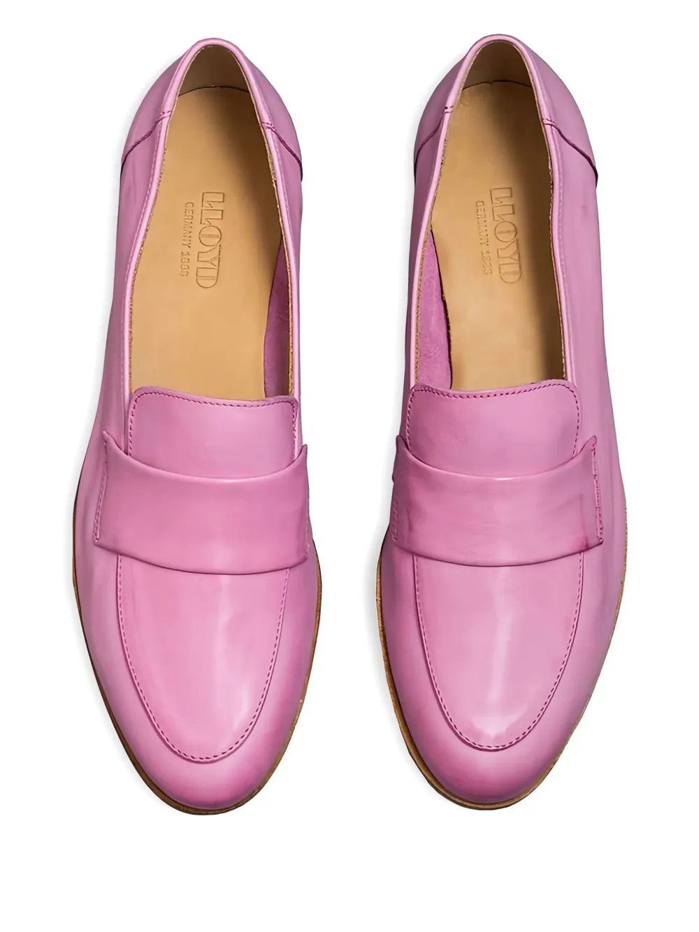 Lloyd leather loafers Pink