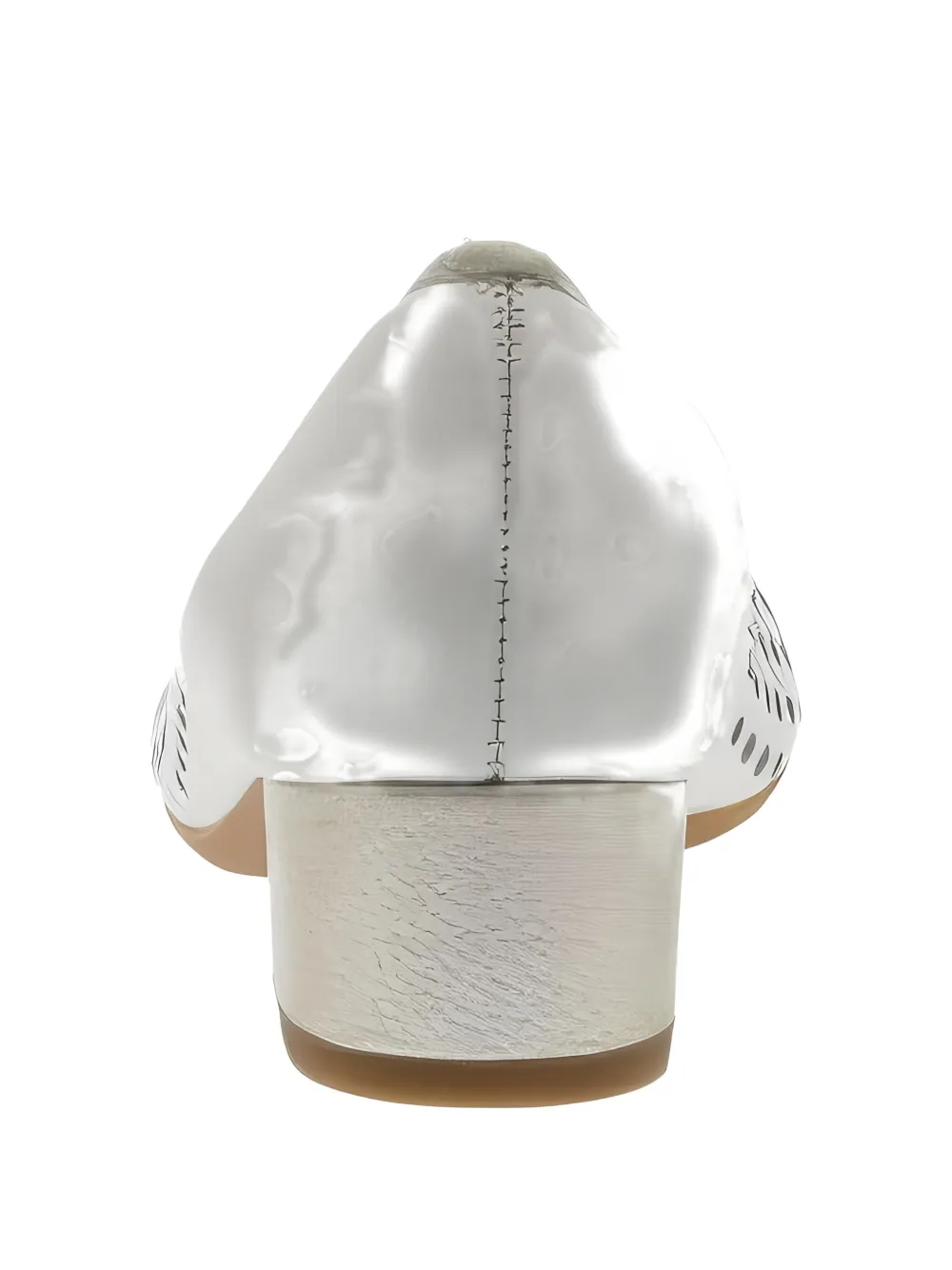 ARA Nizza geperforeerde leren pumps Beige