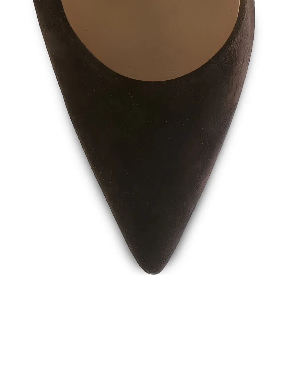 Hogl Boulevard suede pointed-toe pumps Brown