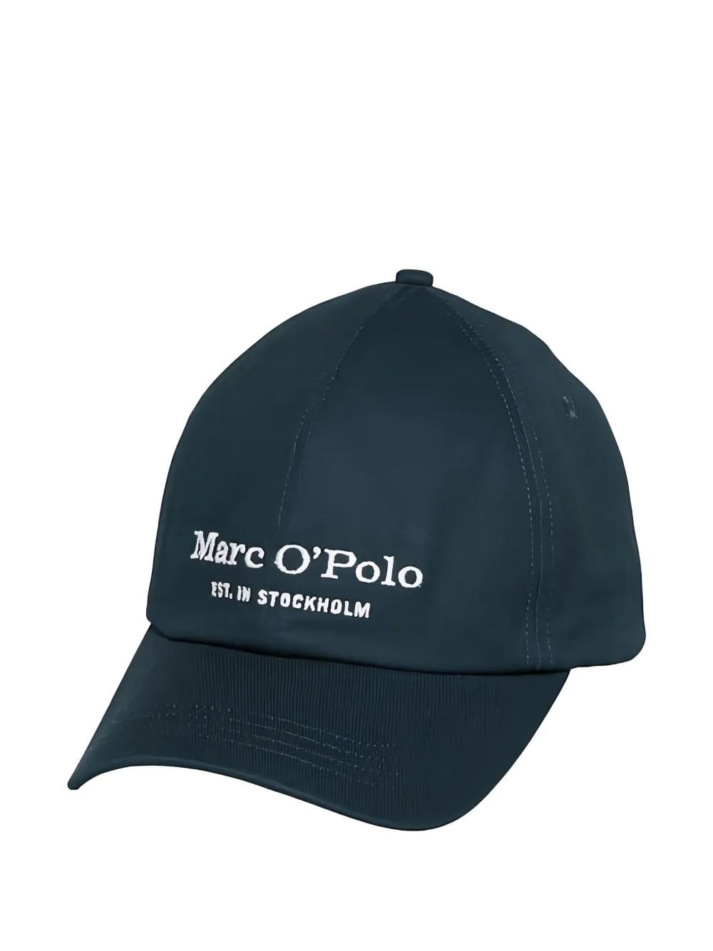 Marc O'Polo Honkbalpet met geborduurd logo Blauw