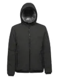 Geox Spherica hooded zip-up jacket - Black