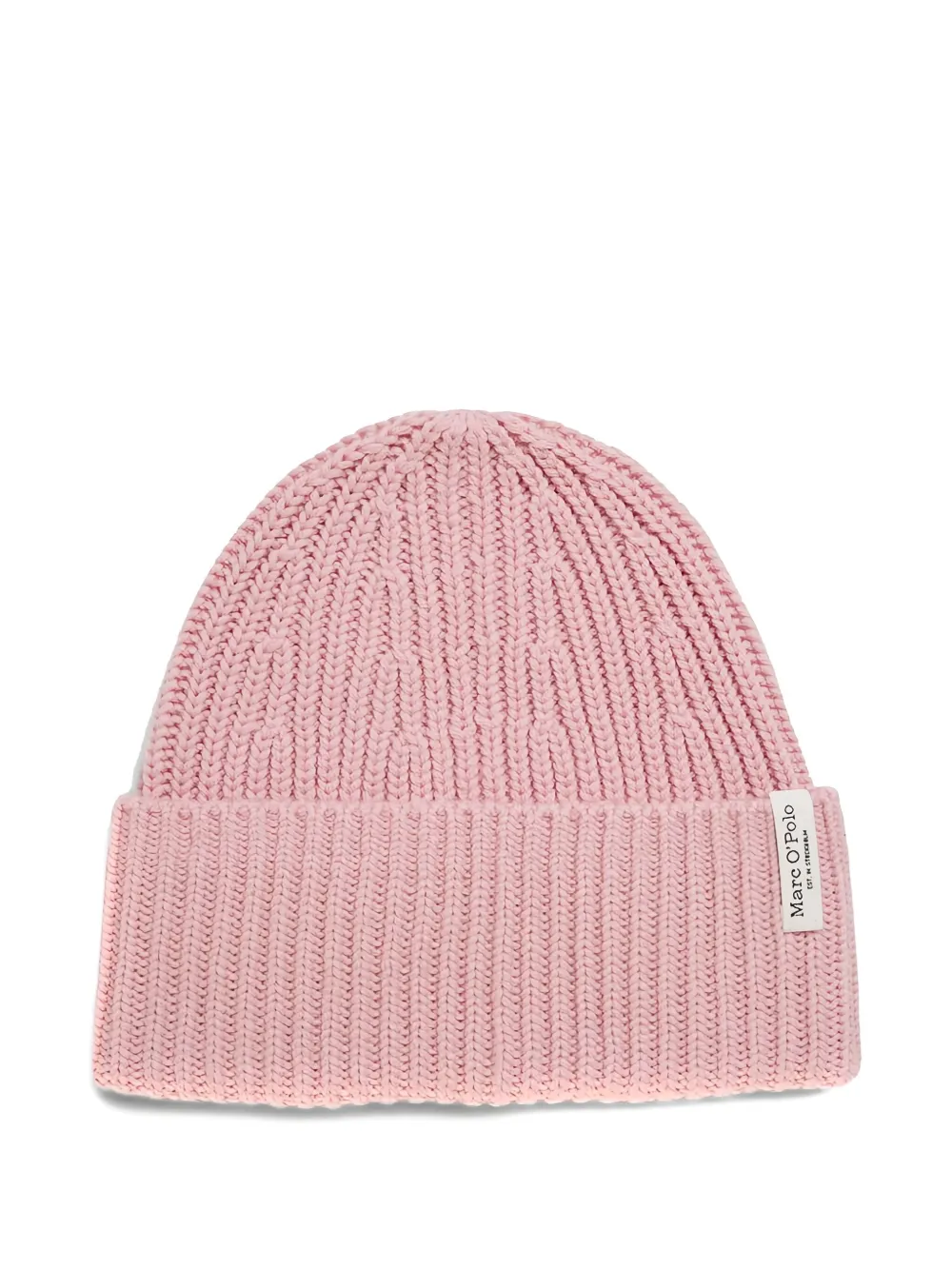 Marc O'Polo ribbed-knit beanie | Pink | Image 1