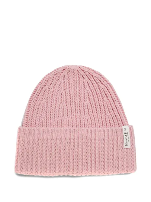 Bonnet en maille à design côtelé - Marc O'Polo - Modalova