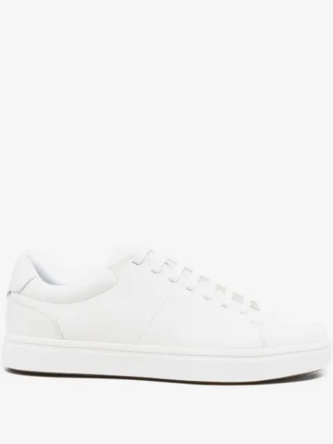 Geox leather lace-up sneakers