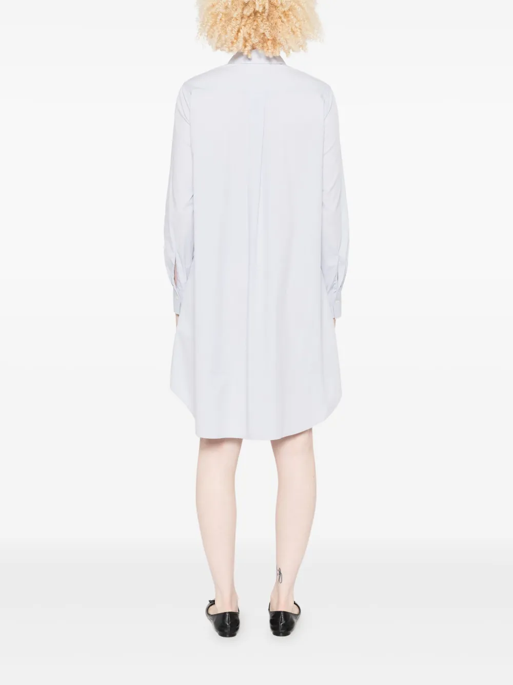 Marc O'Polo button-down shirt dress Blauw