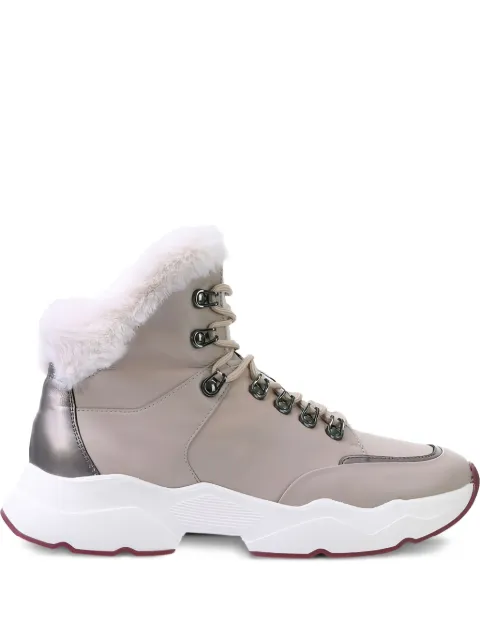 Hogl botas Luis con ribete de pelo artificial