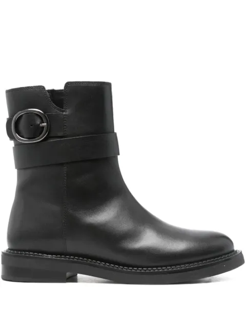 Geox buckle-detail leather boots