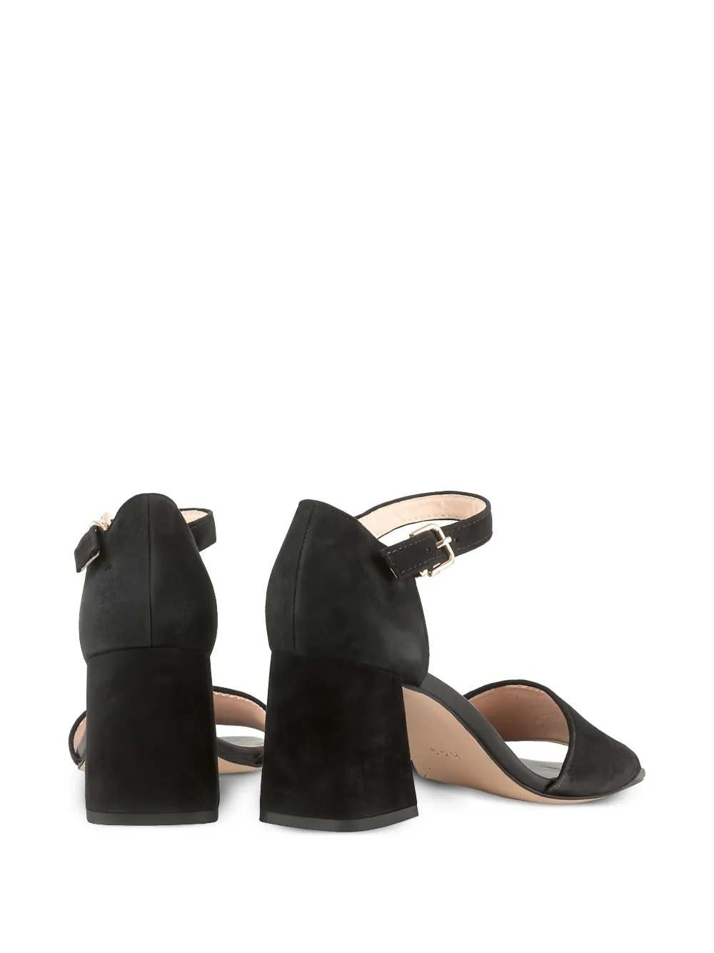 Hogl 80mm Beatrice block-heeled ankle-strap sandals Black