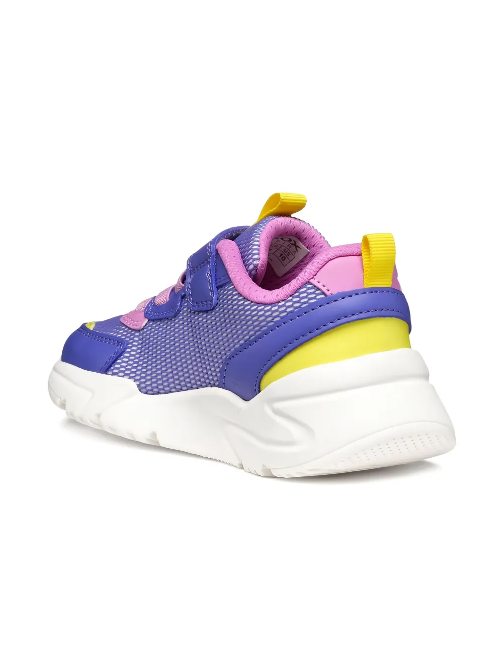 Geox Kids Loftus mesh-panelled sneakers Purple