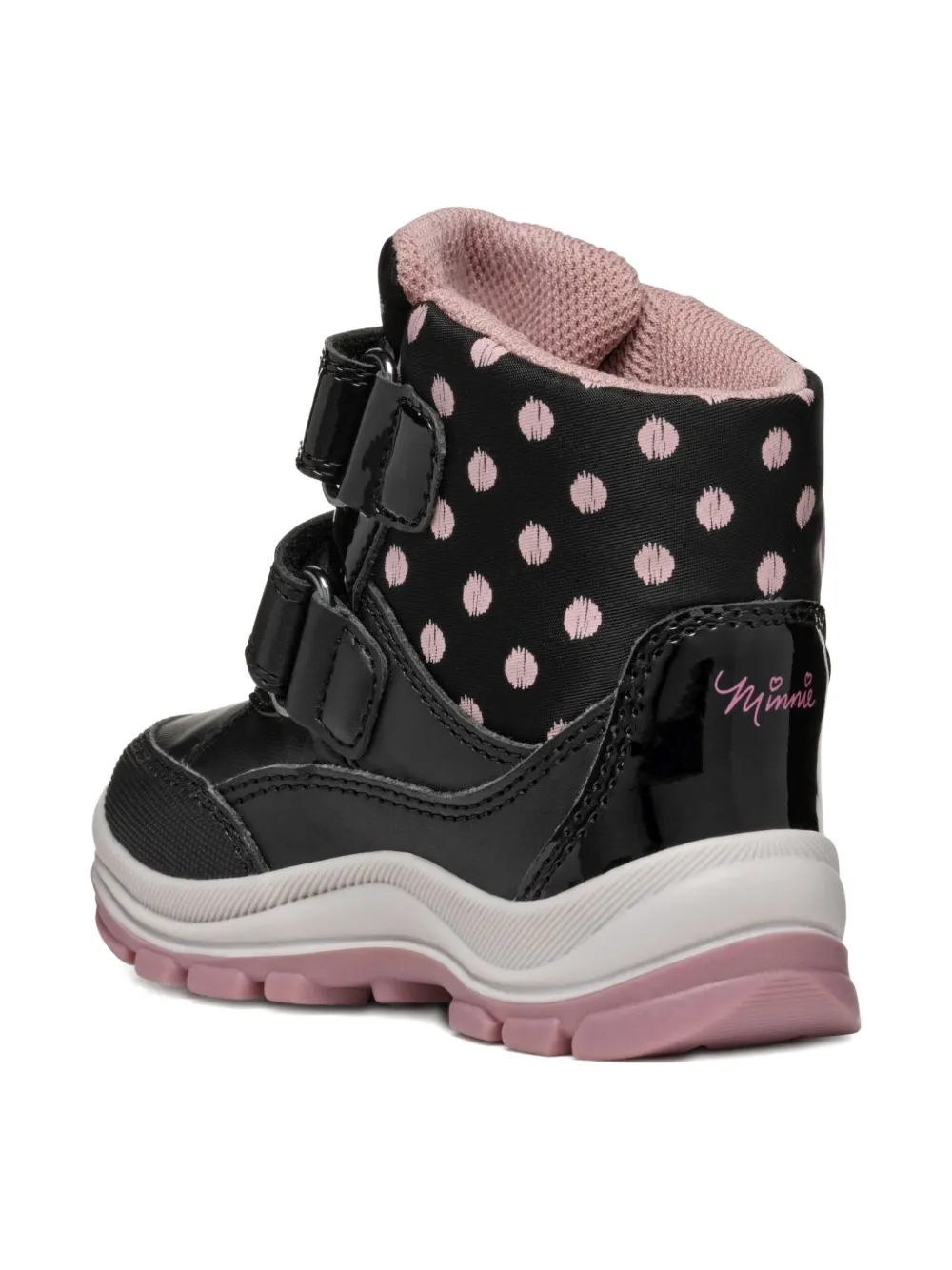 Geox Kids polka-dot ankle boots Black