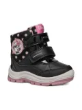 Geox Kids polka-dot ankle boots - Black