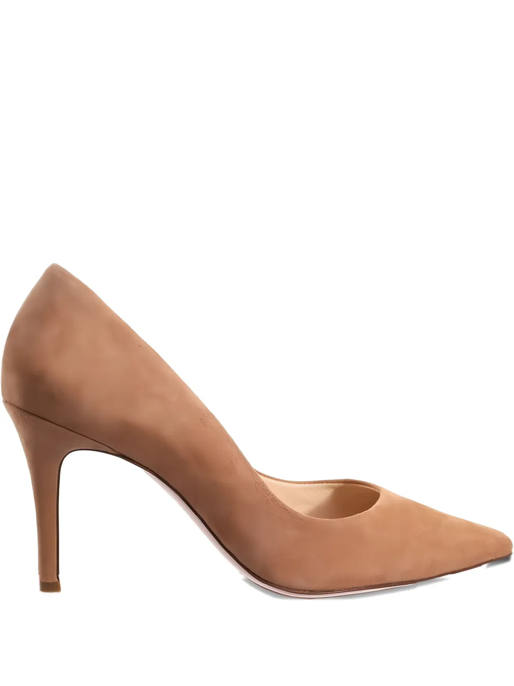 Hogl 100mm Boulevard suede pointed-toe pumps | Brown | Image 1
