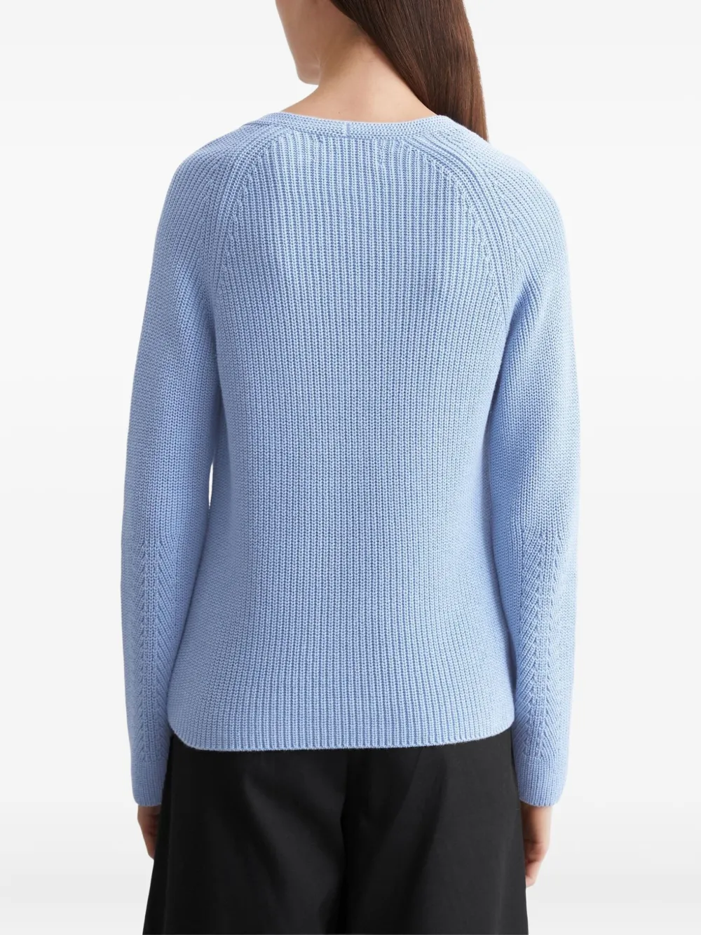 Marc O'Polo Trui met V-hals Blauw